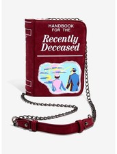 Beetlejuice Handbook for the Recently Deceased Crossbody Bag Bioworld Halloween picture
