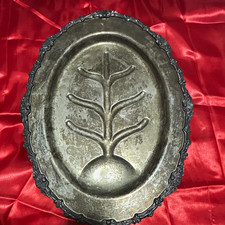 Mid 20th Century Sheridan meat Tray with Floral Pattern Decorative Tray picture