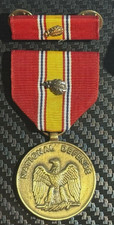 VINTAGE U.S. Military WWII Era National Defense Service Medal W/BOX picture