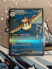 Pokémon TCG - 225/197 Pidgeot ex - Obsidian Flames BINDER COPY see pics LP picture