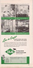 ILG Vintage 1946 Print Ad VITALIZED Ventilation Fans Kitchen Laundry picture