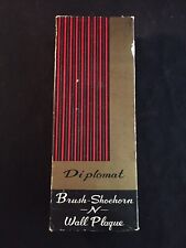 Vintage Emson Diplomat Brush-Shoehorn-N-Wall Plaque picture