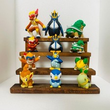 Pokemon Kids Diamond Pearl Starter Evolution Set 12pc Collectible 15+ picture