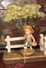 Anri Sarah Kay Club Figurine No.3. Tom Boy “Apple of My Eye” NEW W/ Tags Vtg picture