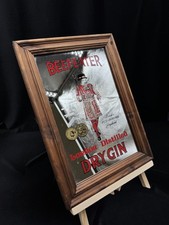 Vintage Beefeater London Dry Gin Advertising Mirror picture