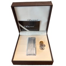 Amazing Derui Silver Plated Gas Lighter Soft Flame Classic Collectable Newe picture