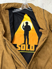 Musterbrand Han Solo Jacket Star Wars Solo Zip-Up Brown Black MBSTW419 Large picture