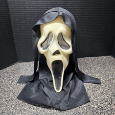 Vintage Pre-2010 EU Stamp Ghost Face Mask Scream Glow Hood Easter Unlimited picture