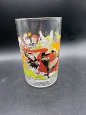 McDonalds Shrek the Third Glass Donkey & Puss In Boots Dreamworks Collectors Cup picture
