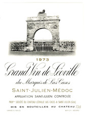 Gran Vin de Leoville Wine Label 1973 France French picture