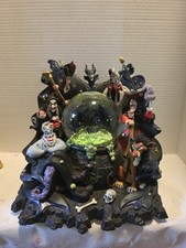 Tha Art of Disney Villains Musical Snow Globe. Park Exclusive Limited Edition picture