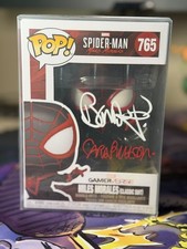 Funko Pop Miles Morales #765 signed by Sara Pichelli & Brian Michael Bendis picture