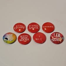 Helzberg Diamonds I Am Loved Multilingual Pinback Button Set (7ct) picture