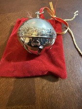 2020 WALLACE SILVER PLATE SLEIGH BELL Rare picture