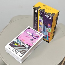 NYC Tarot: 12*7Cm 78-Card Deck Modern New York City Themed Tarot Cards picture