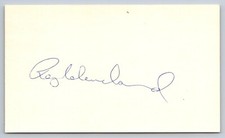 Reggie Cleveland signed Index Card -Baseball - Cardinals,Red Sox,Rangers,Brewers picture
