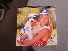 HOWARD STERN/BETH O SIGNED/AUTOGRAPHED CALENDAR (VERY RARE) EX+ picture