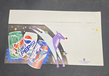 Pepsi Mt Dew Promotional Shelf Talker  11x7 Christmas Holiday 90s  picture