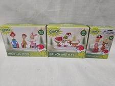 The Grinch Whoville Whos-Grinch & Max - Cindy And Max Figures picture
