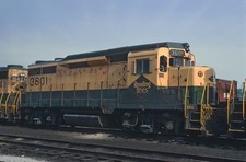 RDG 3601 (GP30) Rutherford Yard, Harrisburg, PA on May 10, 1970 8.5 x 11 Photo picture