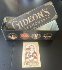 Gideons Bakehouse 2023 Black Friday Metal Cookie Tin & Dec Menu Disney picture