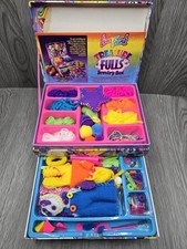 Vintage LISA FRANK Jewelry Box Craft Organizer picture