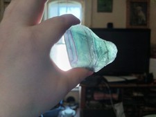 Green Rough Unpolished Crystal/Mineral Specimen - Natural Shape picture