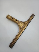Vintage BRASS ETTORE Master Window Squeegee 9.5
