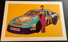 1990s Kevin Lepage #71 Vermont Teddy Bear Factory - NASCAR Hero Card Handout picture