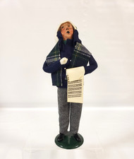 1989 Byers Choice Christmas Caroler Man with music scroll Vintage retired picture