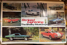 FORD SHELBY MUSTANG VINTAGE 1978 ORIGINAL POSTER By AUTOMOTIVE QUARTERLY 25 x 38 picture