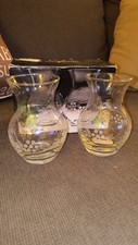 NEW Stylesetter St. Paulo Bud Vase Set of two Crystal 4