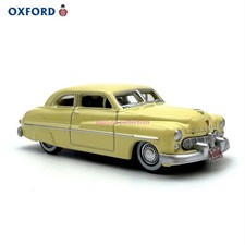 1/87 1949 Mercury 8 Coupe Yellow Die-cast Model Car Alloy Collectible picture