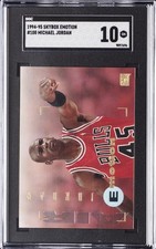 1994-95 SKYBOX EMOTION #100 MICHAEL JORDAN SGC 10 picture
