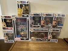 THOR & LOVE and THUNDER Funko Pop MARVEL LIMITED EDITIONS w/PROTECTORS picture
