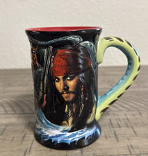 Rare Disney Pirates of the Caribbean Jack Sparrow Jerry Leigh 3D Tentacle Handle picture