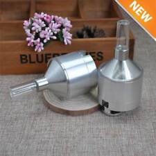 Portable Metal Funnel Grinder Spice Mill Manual Coarse to Fine w/ Threaded Vial picture