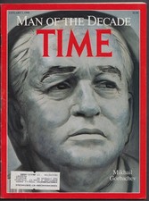 TIME Mikhail Gorbachev Man of the Decade Panama Manuel Noriega 1/1 1990 picture