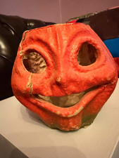 Antique Halloween Paper Mache Jack ‘O’ Lantern Pumpkin  picture