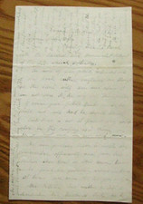 NEW BERN NORTH CAROLINA UNION SOLDIER LETTER - REBEL SIEGE 1863 picture