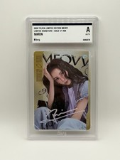 2026 TELECA MEOVV Limited Signature Gold Narin #1/1 BRG A picture