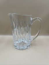 Vintage Heavy Lead Crystal pitcher 4 Lbs picture