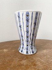 RARE Vintage 1960s Rye Pottery England- Starburst Vase 5.5” Pamela Goddard MCM picture