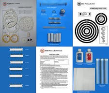 1975 Bally Bow and Arrow Pinball Deluxe Tune-up Kit - Includes Rubber Ring Kit picture