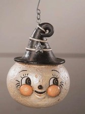 Bethany Lowe Johanna Parker Full Wanda Luna Moon Halloween Ornament NEW picture