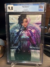 π«Tiger Division 1 Virgin 1:100 Stanley Artgerm Lau Marvel Comics 2023 CGC 9.8 picture