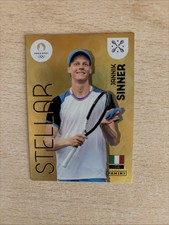 1st TRUE ROOKIE Jannik Sinner PANINI Paris 2024 LIMITED EDITION Olympic Games RC picture