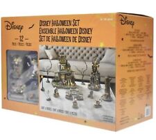 COSTCO Disney Halloween Village Musical Haunted House Set of 12  Lights NEW picture