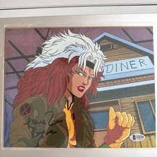 BAM BOX EX AUTOGRAPH LENORE ZANN ROGUE VARIANT X-MEN CARTOON BECKETT CERT #5/99 picture