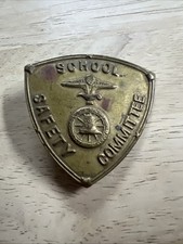 Antique AUTOMOBILE OF SOUTHERN CALIFORNIA School Safety Committee Pinback  picture